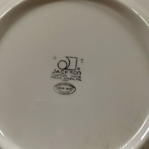 Jackson Custom China 9 3/4” Dinner Plate - Picture 4 of 5